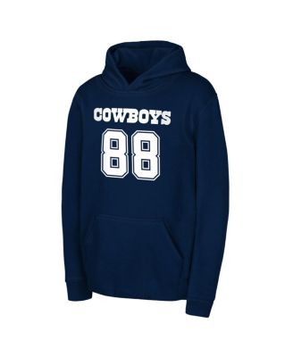 Big Boys and Girls CeeDee Lamb Navy Dallas Cowboys Mainliner Player Name Number Hoodie
