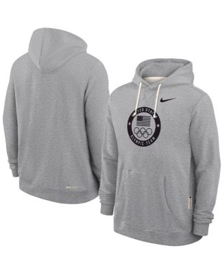 Nike - Men's Heather Gray Team USA Standard Issue Dri-FIT Hoodie