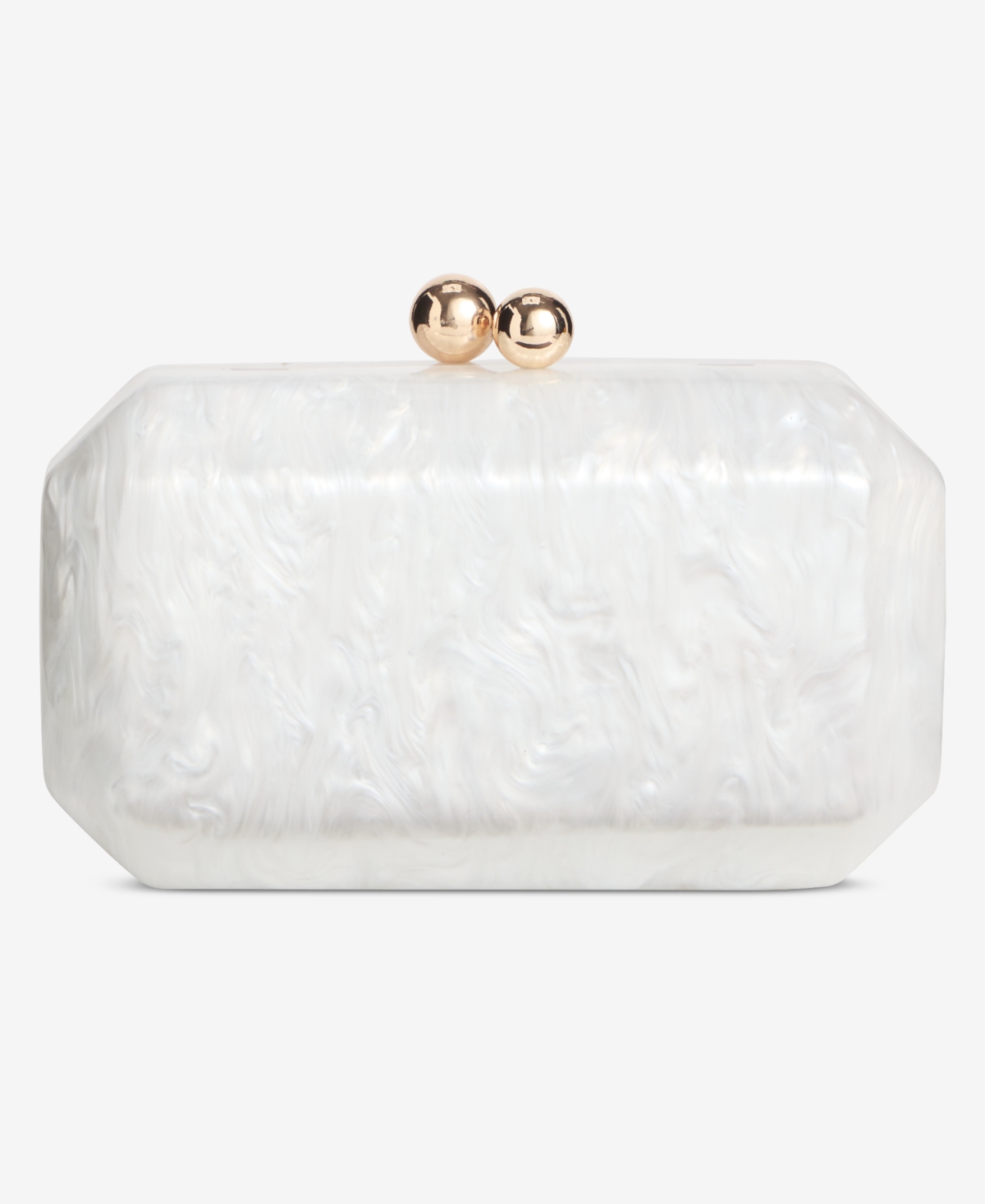 I.n.c. International Concepts Mini Acrylic Swirl Minaudiere Clutch, Macy's Exclusive - Acrylic