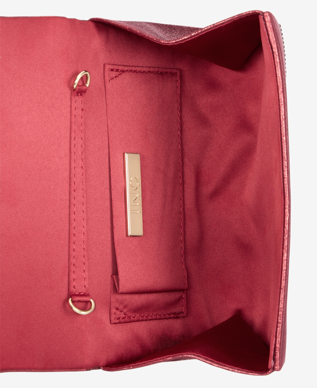Inc International Concepts Caitlin Satin And Crystal Clutch, Exclusively At Macy's In Brown