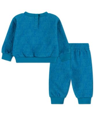 Baby Boys' Crewneck Sweatshirt and Pants, 2-Piece Set