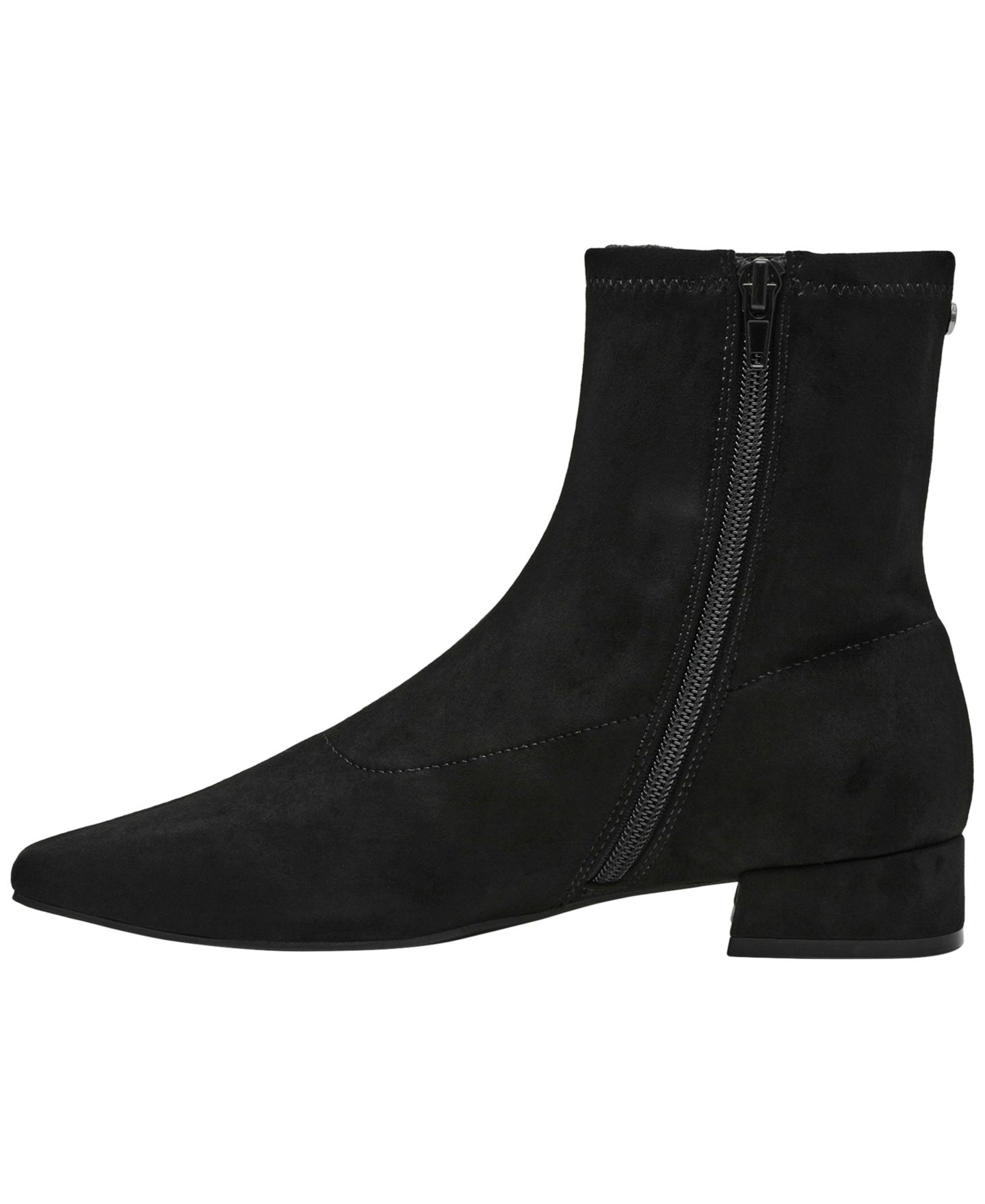 Женские ботинки Anne Klein Russ Block Heel Booties, цвет: Чёрный — фото 8