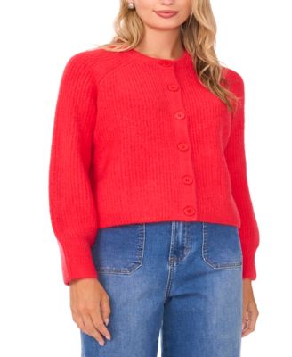 Women's Saddle Shoulder Cardigan Sweater