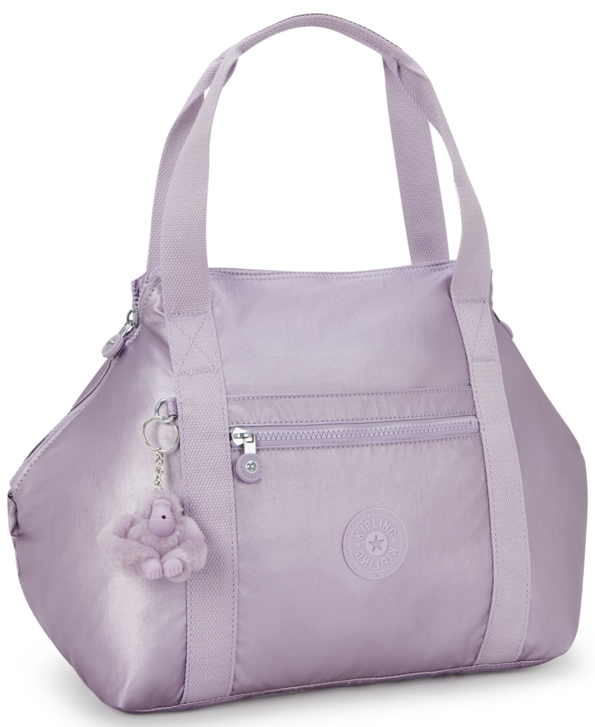 Kipling Art Tote Bag In Purple