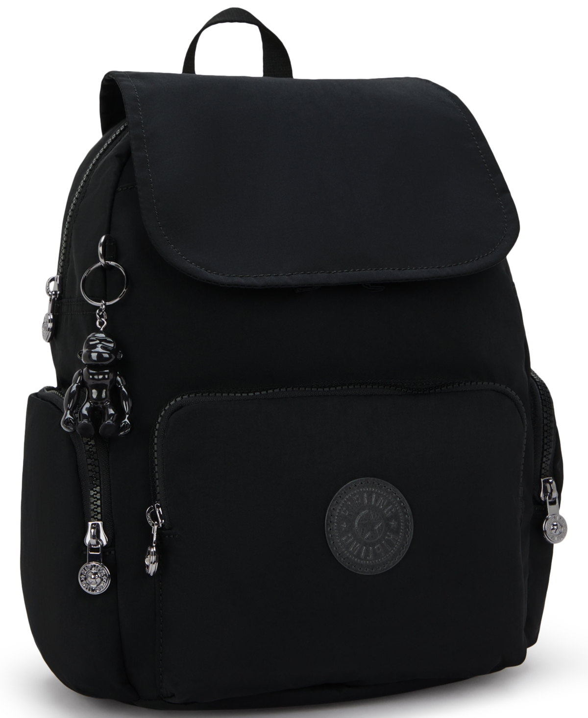 Kipling City Zip Small Backpack In Black