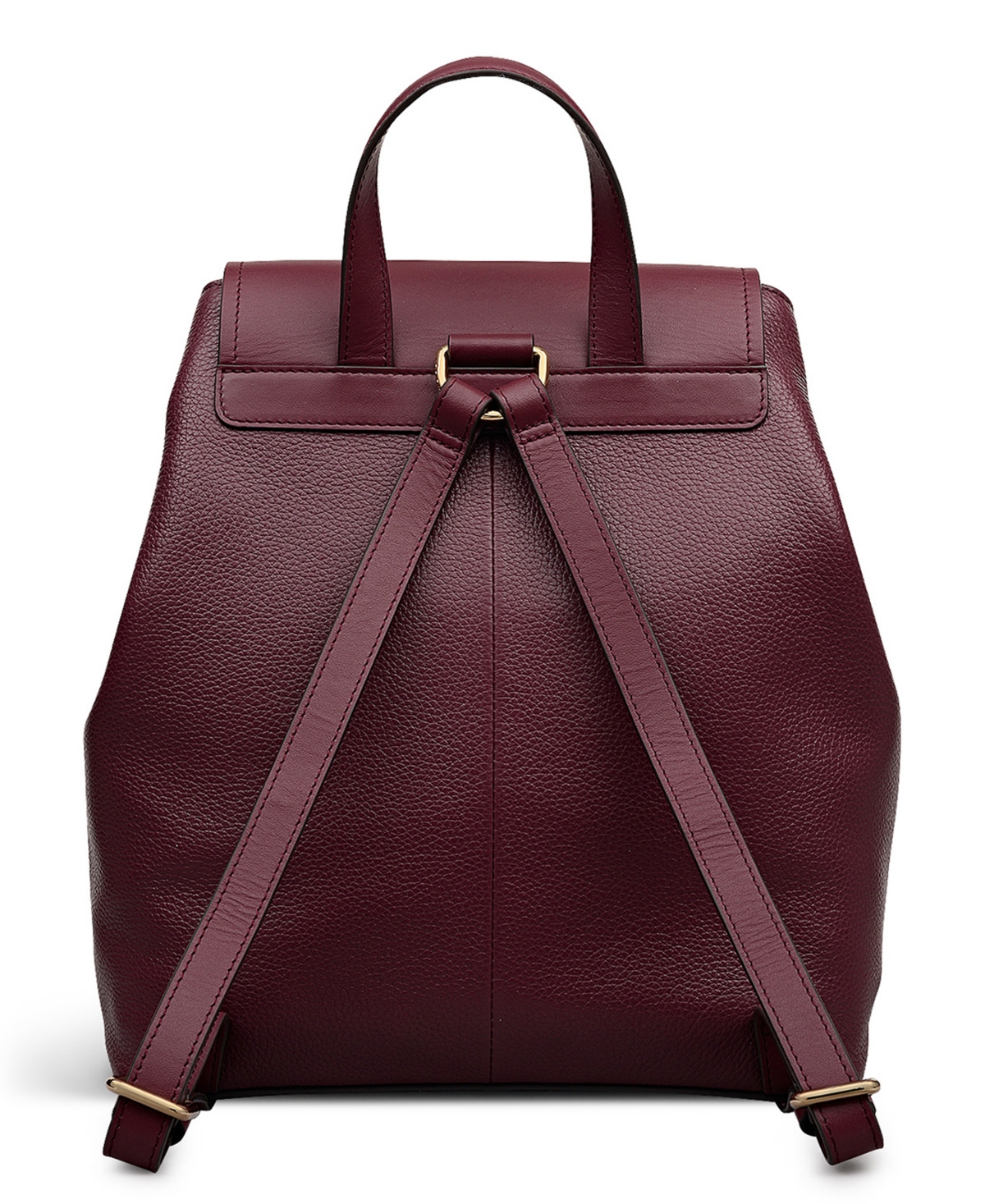 Radley London Noble Alley Small Flap Over Backpack In Burgundy