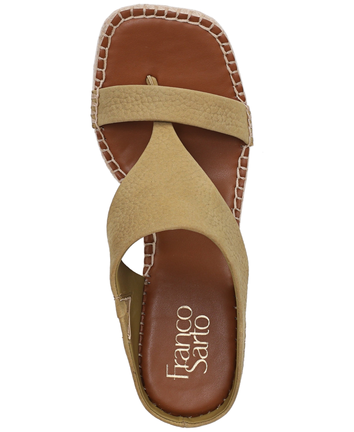 Franco Sarto Women's Farren Square Toe Espadrille Sandals