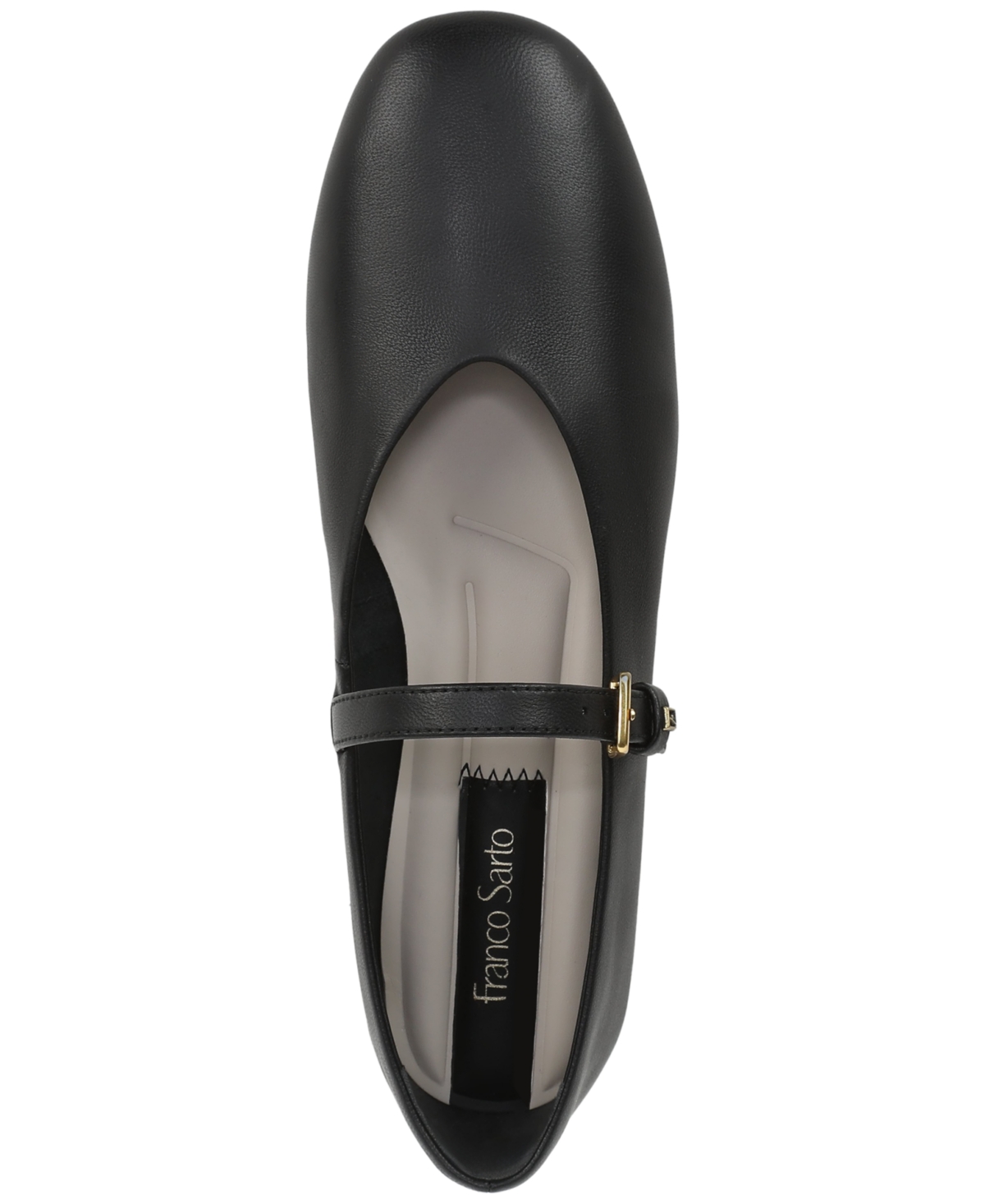 Franco Sarto Women's Odilia Round Toe Mary Jane Flats In Black