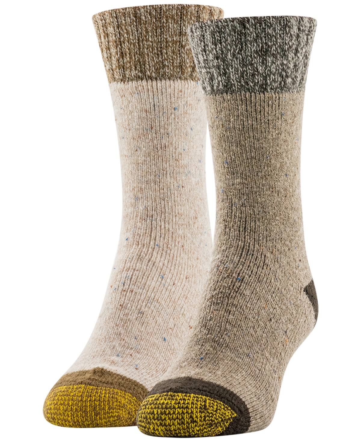 Gold Toe Women's 2-Pack Full Cushion Nep Crew Socks
