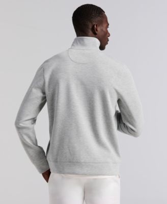 Men's Neoprene Quarter-Zip Long-Sleeve Sweater