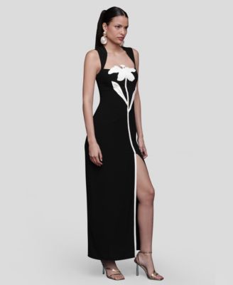 Women's Floral Applique Ball Gown