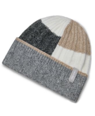 Patchwork Knit Beanie