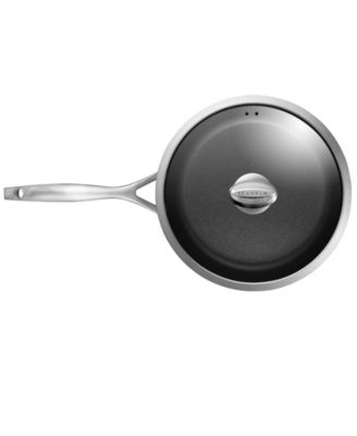Aluminum 3-Quart Covered Saut&eacute; Pan