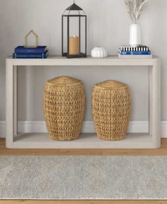 Stellan 52" Wood Wide Rectangular Console Table