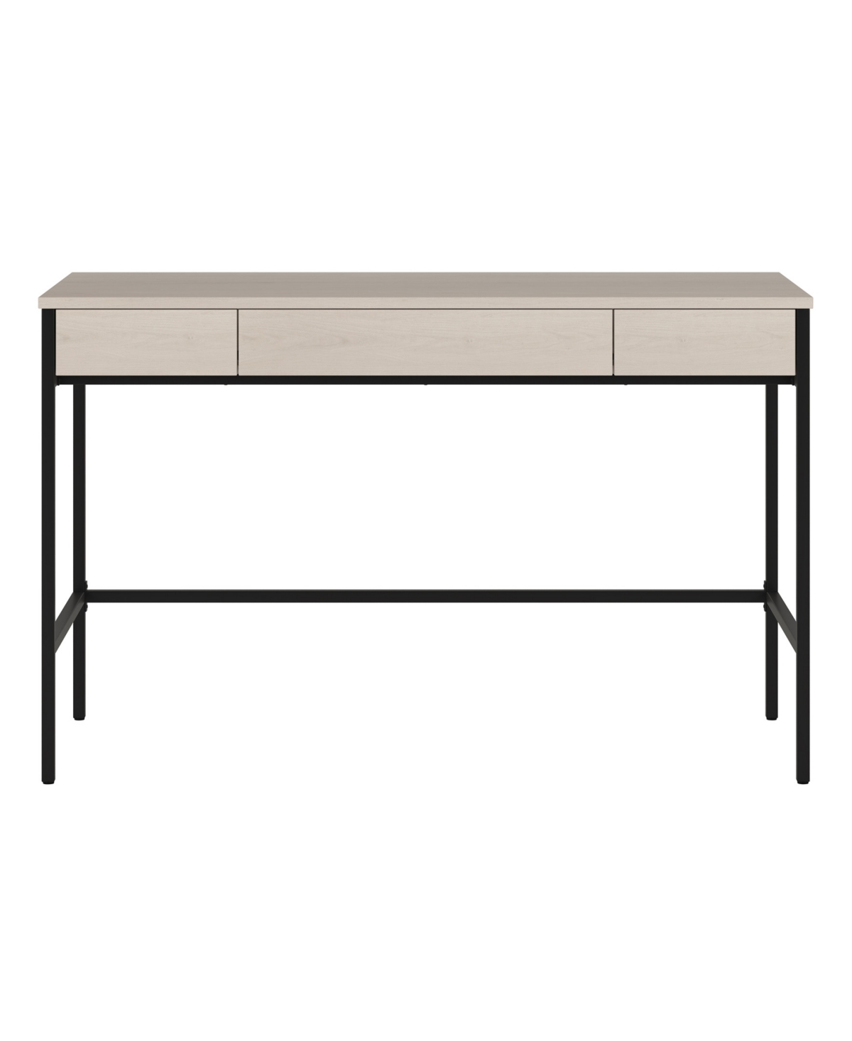 Hudson & Canal Evans 48" Wood Wide Rectangular Writing Desk