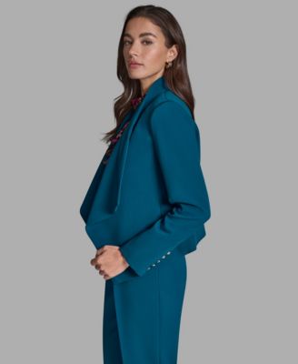 Women's Open Front Long-Sleeve Jacket