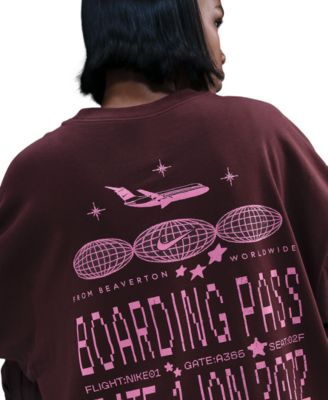 Women's Oversized Long-Sleeve T-Shirt