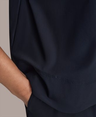 Women's Tricot Knit Sleeveless ToP