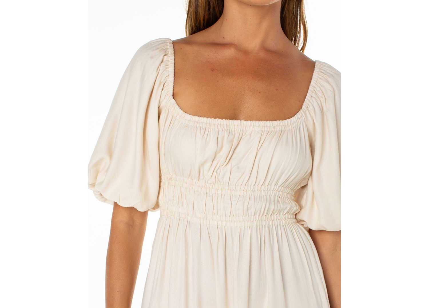 Women's Sunset Oasis Square Neck Dress
