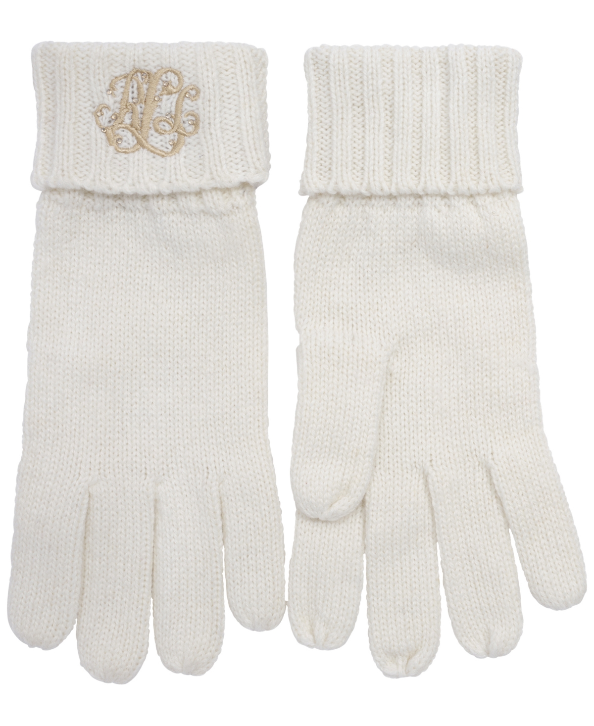 Lauren Ralph Direct Embroidery Glove