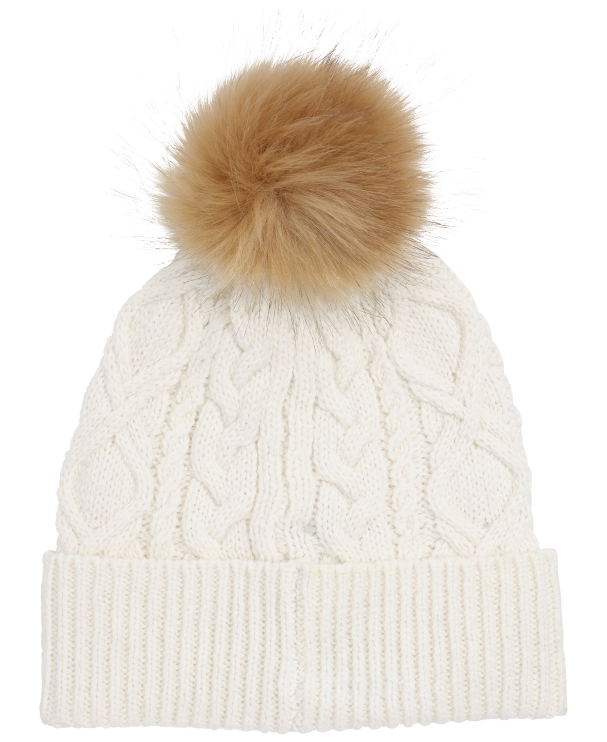 Lauren Ralph Cable Hat With Direct Embroidery And Stones