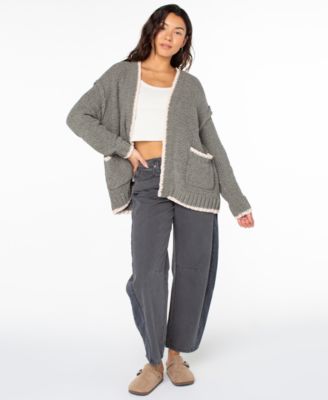 Women's Cozy Cruiser Round Neck Cardigan