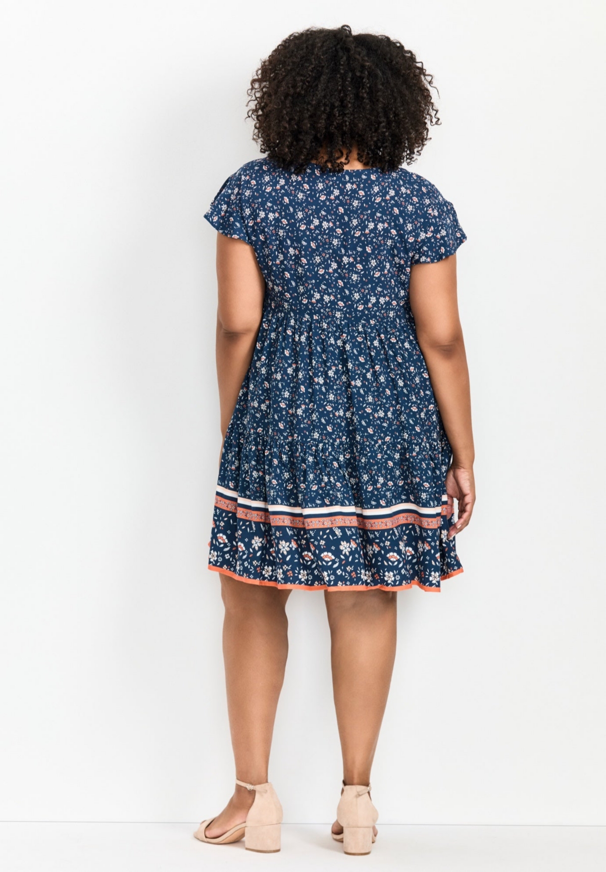 Avenue Plus Unwind Tiers Women's Dress