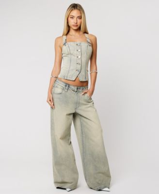 Women's Downtown Sleeveless Square Neck Top