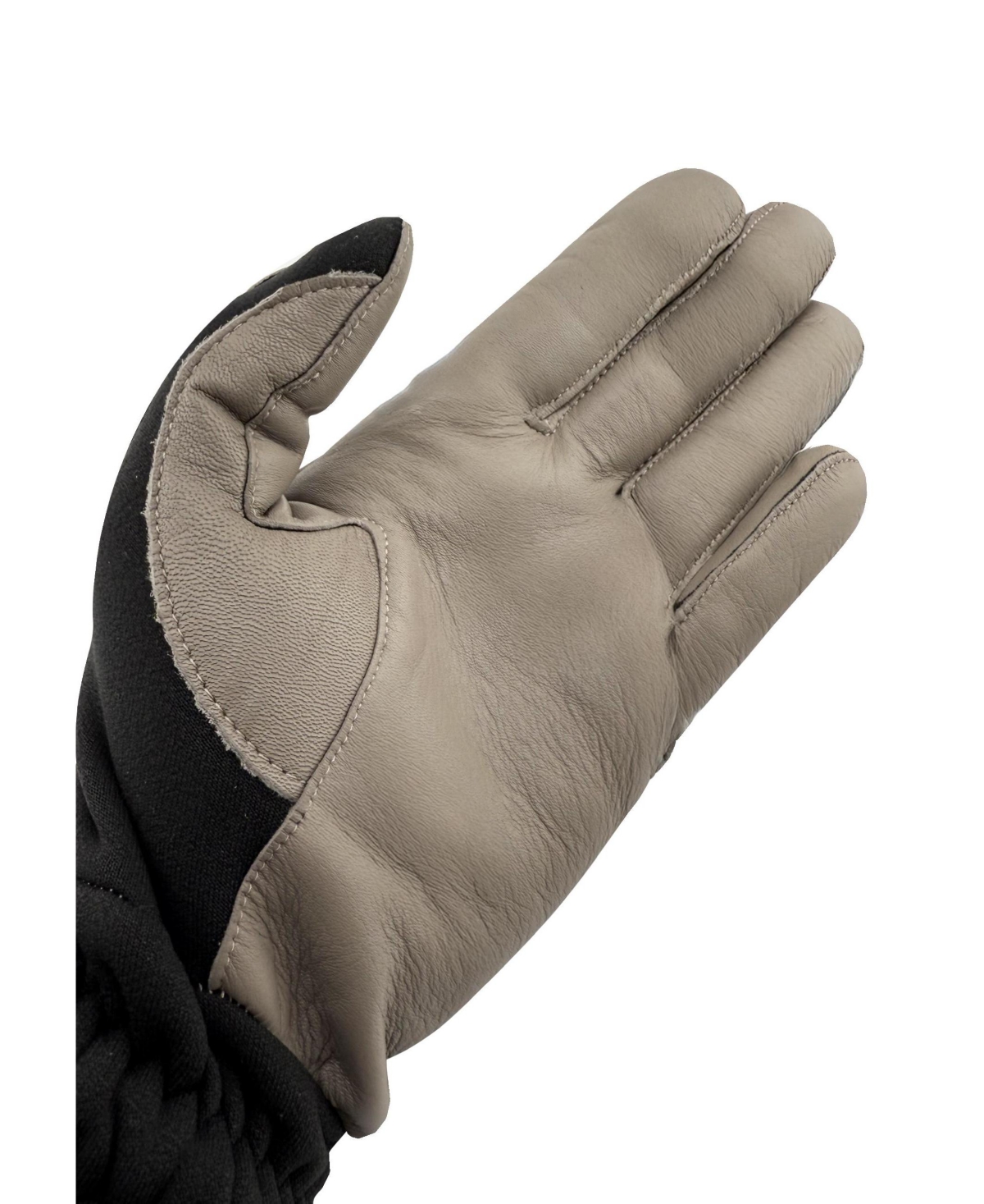 "Mattila" by Kessler – Casual Women`s Softshell Gloves with Leather Palm & Touchscreen Function