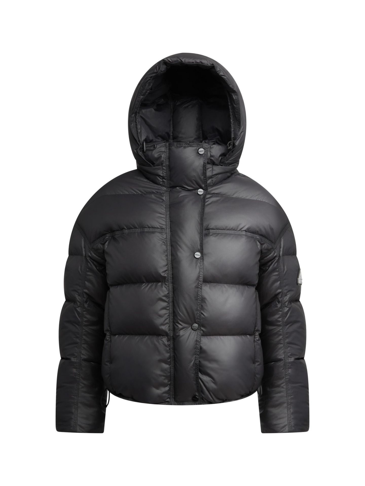 Женская куртка JACK1T Cloud Boss Hooded Puffer, цвет: Чёрный — фото 8
