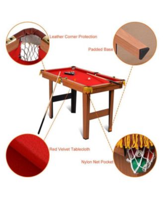 48 Inch Mini Table Top Pool Table Game Billiard Set