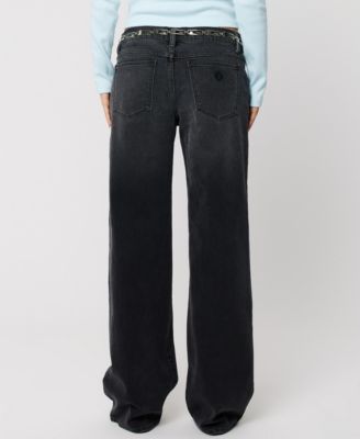 Women's 99 Wide-Leg Low-Rise Jeans