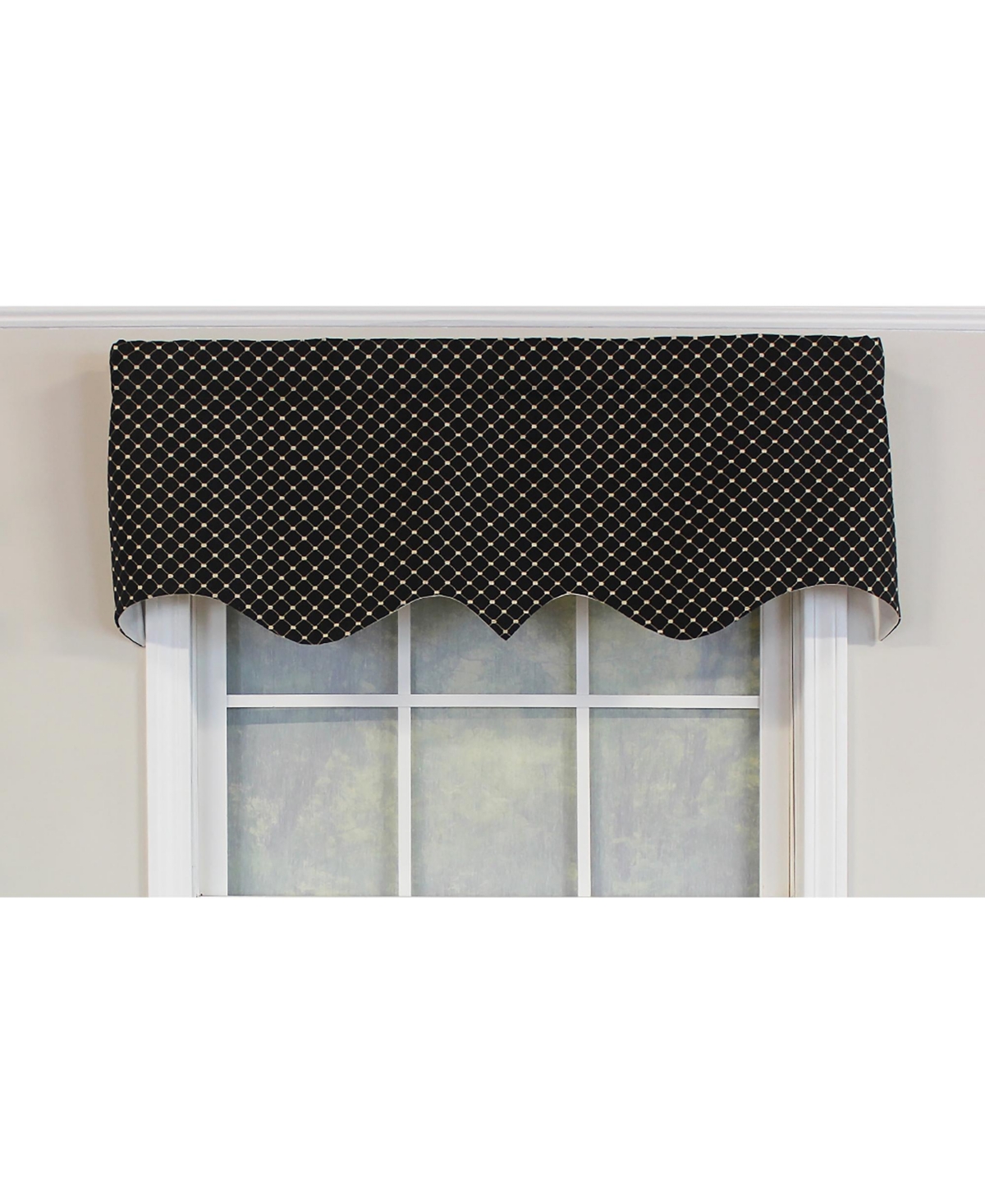 Rlf Home Passat Regal Valance Gold. 3" Rod Pocket 50"W x 17"L