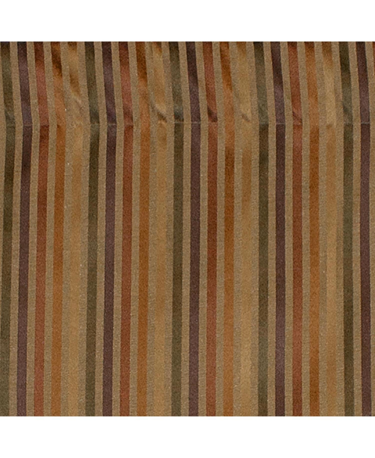 Rlf Home Fast Lane Cornice 100% Cotton with Fully Lined 3" Rod Pocket Valnance for Windows 50" x 17" Cornucopia