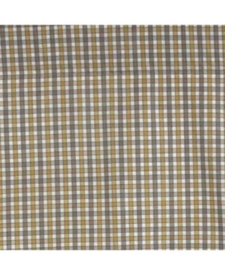 Gee Regal 100% Cotton with Fully Lined 3" Rod Pocket Valnance for Windows 50" x 17" Gray