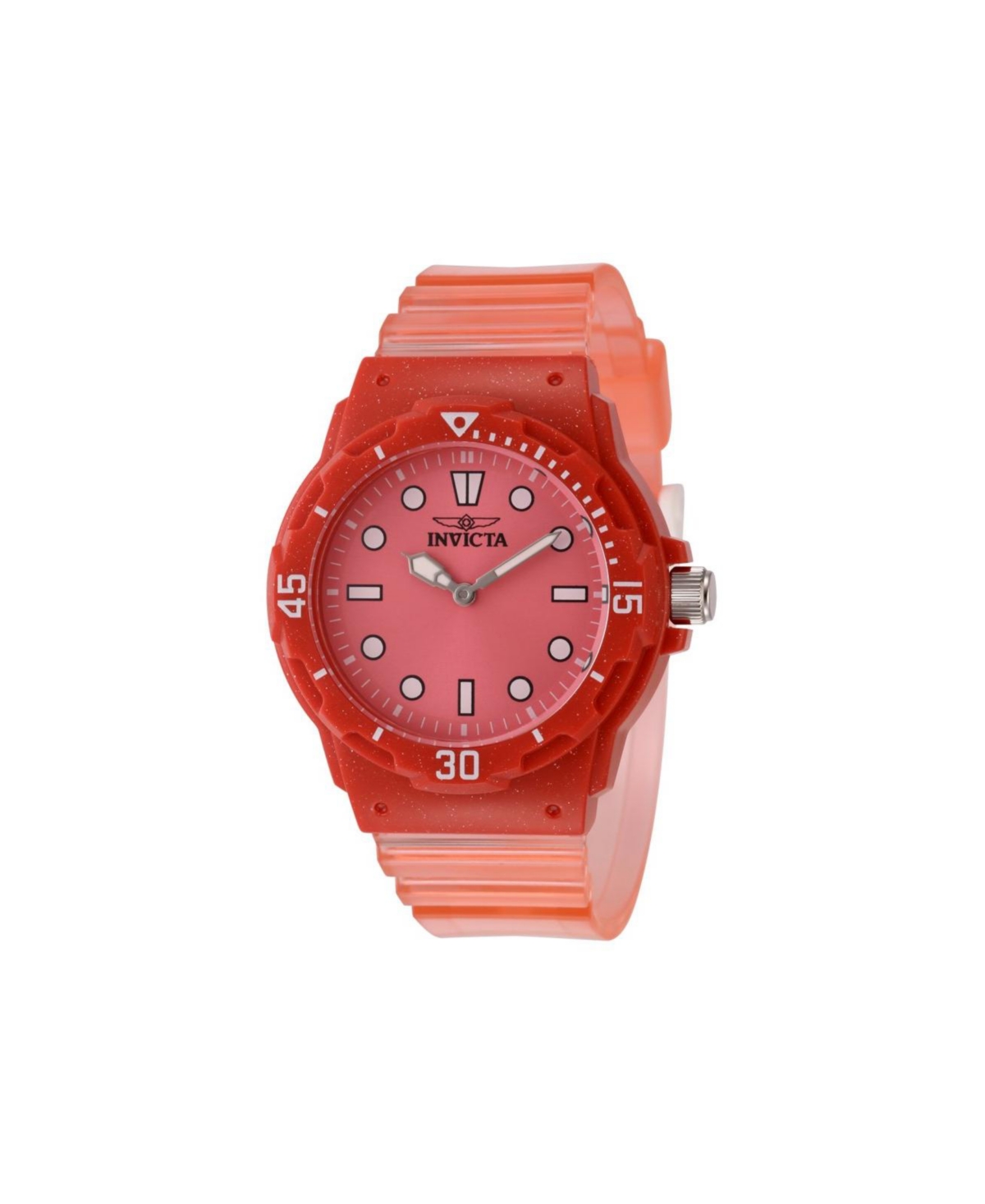 Invicta Women's 49210 Celestial Quartz 3 Hand Red Dial Watch