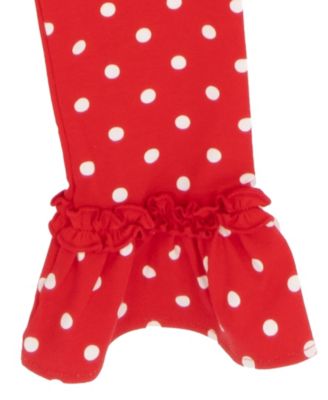 Girls' 4T-6X Long-Sleeve Striped Top and Leggings, 2-Piece Set