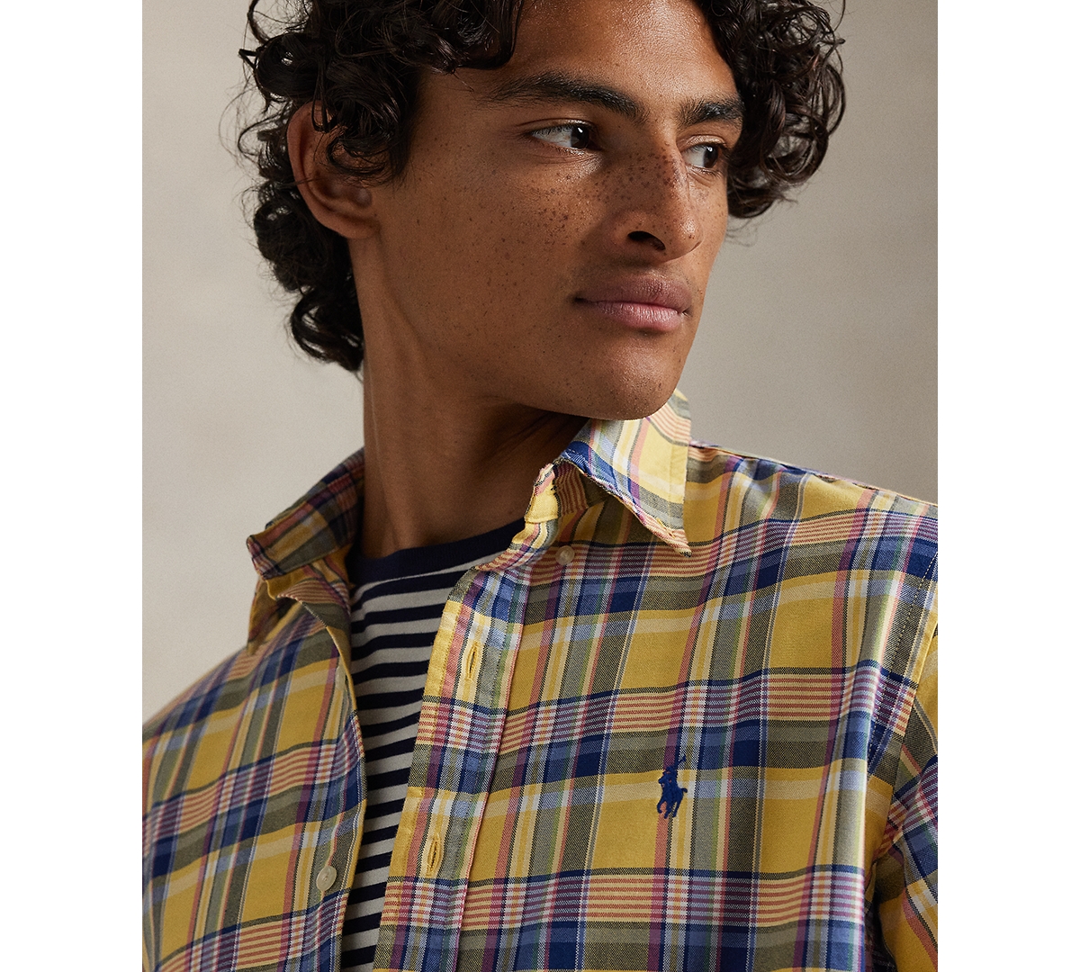 Polo Ralph Lauren Men's Classic Fit Long Sleeve Oxford Shirt In Multi