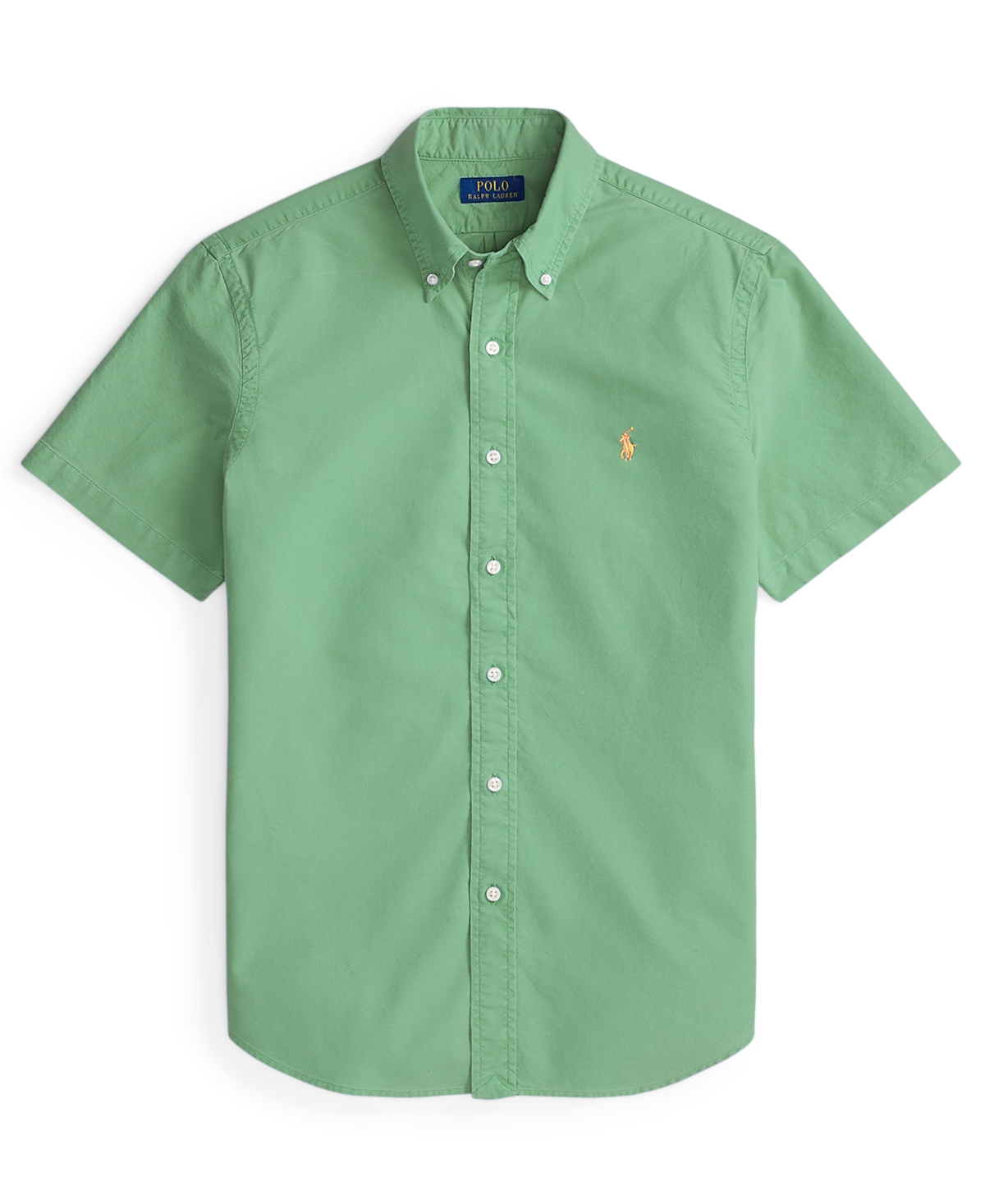 Polo Ralph Lauren Men's Classic Fit Garment-dyed Oxford Shirt In Green