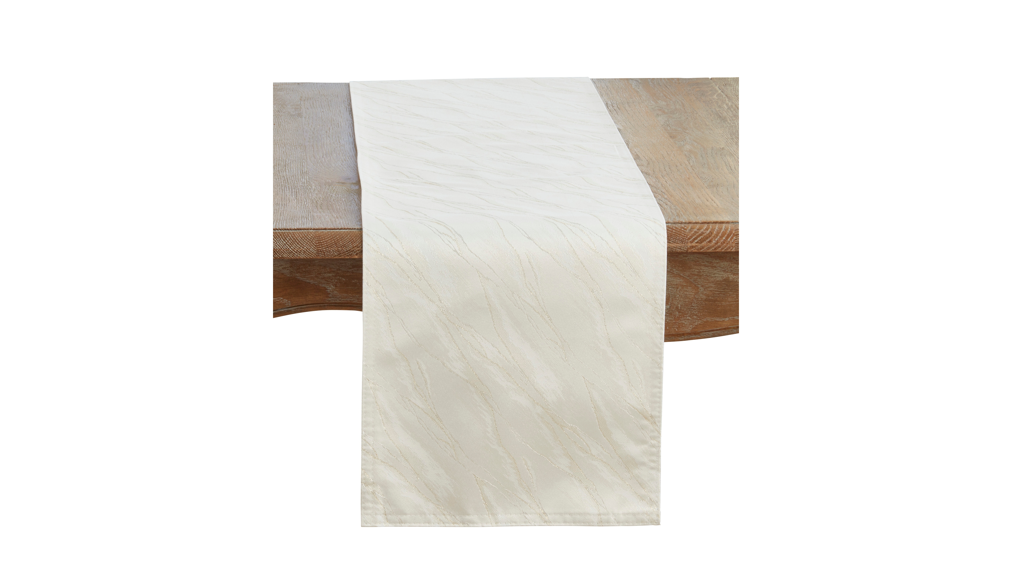 Saro Lifestyle Metallic Shimmer Table Runner, 13" x 72"
