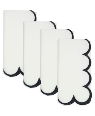 Scalloped Hem Napkin, Set of 4