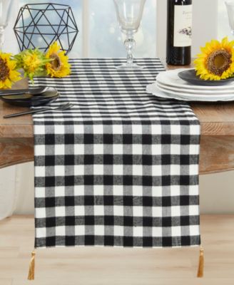 Buffalo Plaid Merry Table Runner, 16" x 72"