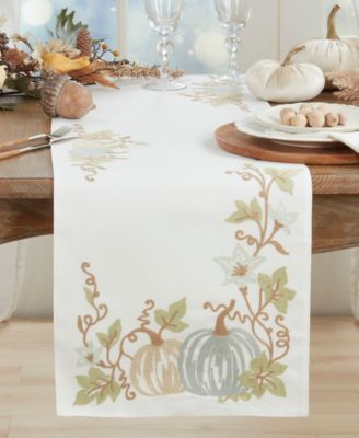 Pumpkins Table Runner, 16" x 70"