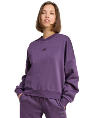 Women's Essentials Crewneck Small-Logo Sweatshirt 