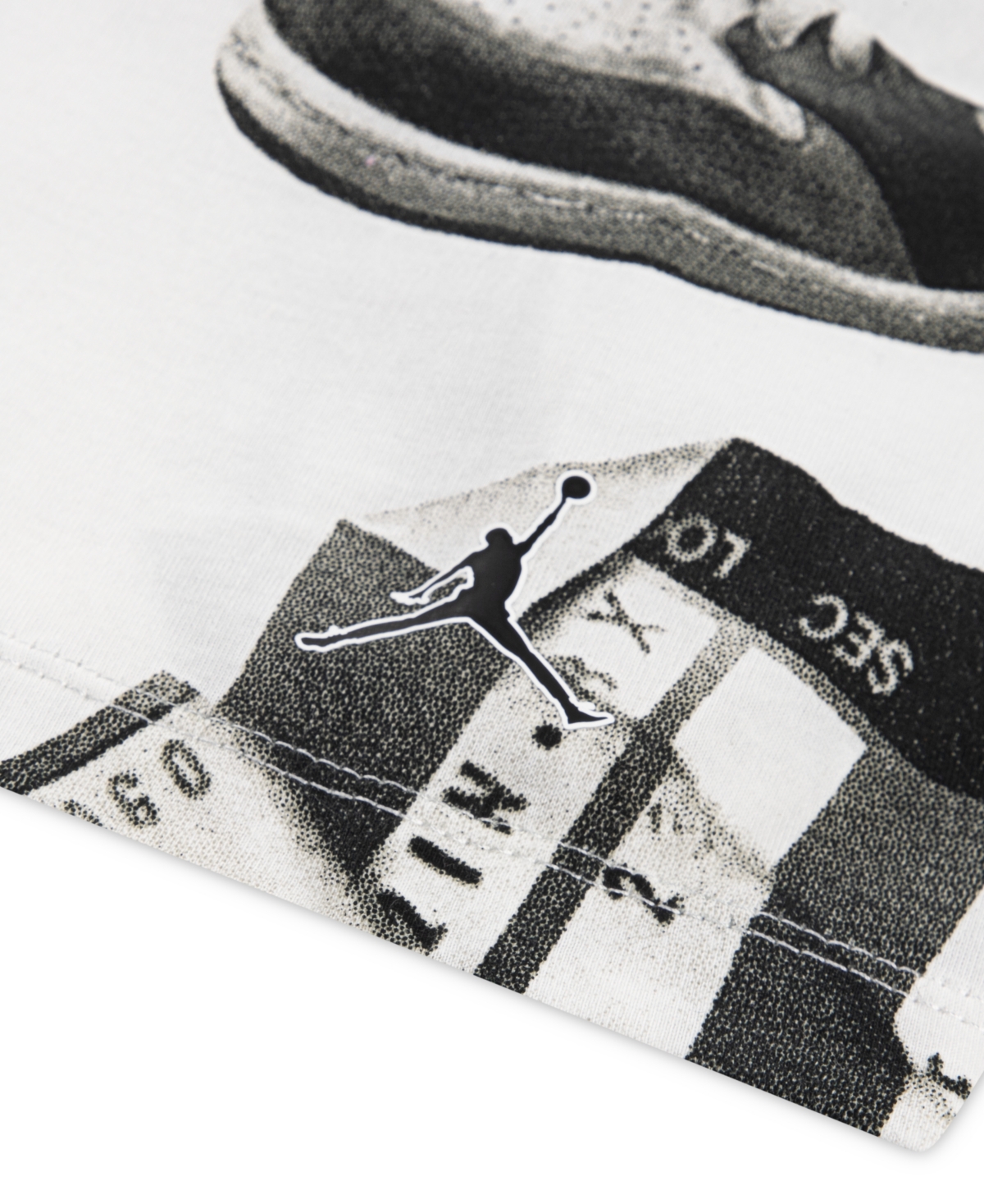 Jordan Girls S-xl Bold Print Jersey Relaxed Fit T-Shirt