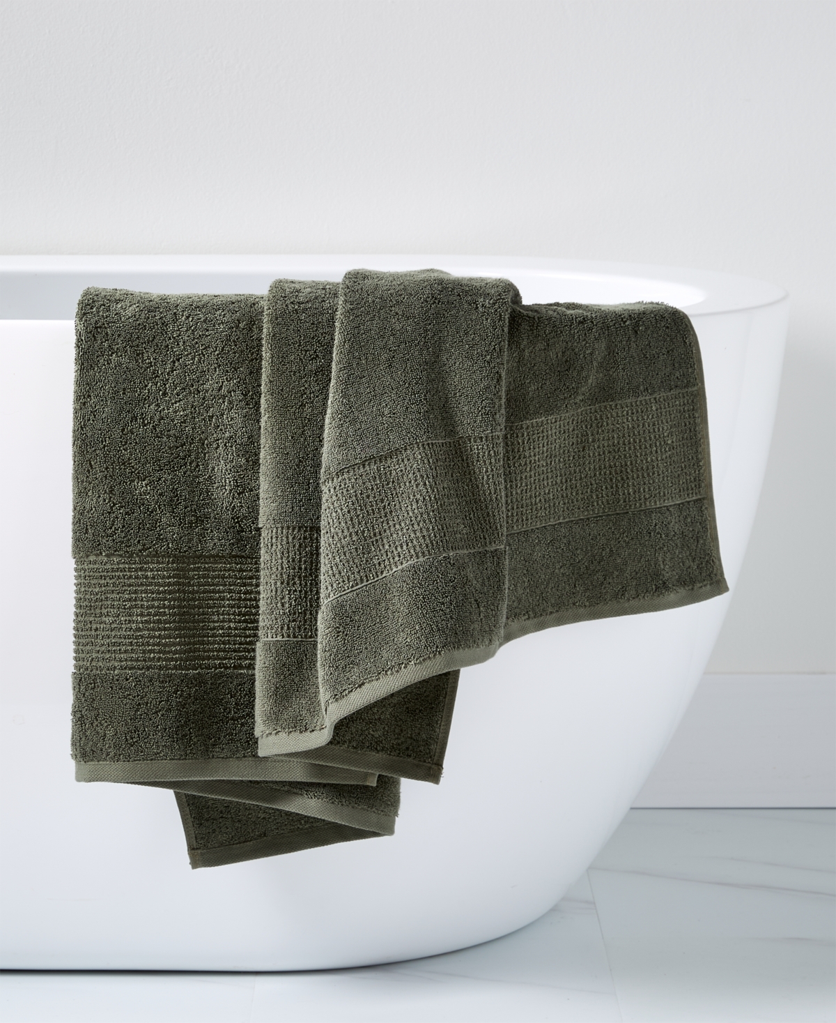 Oake Organic Cotton Bath Towel, 30" x 56", Exclusively at Macy's