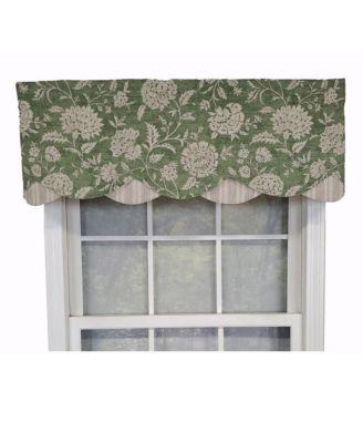 Luxurious Modern Design Classic Basanti Petticoat Style Window Valance 50" x 15" Metal