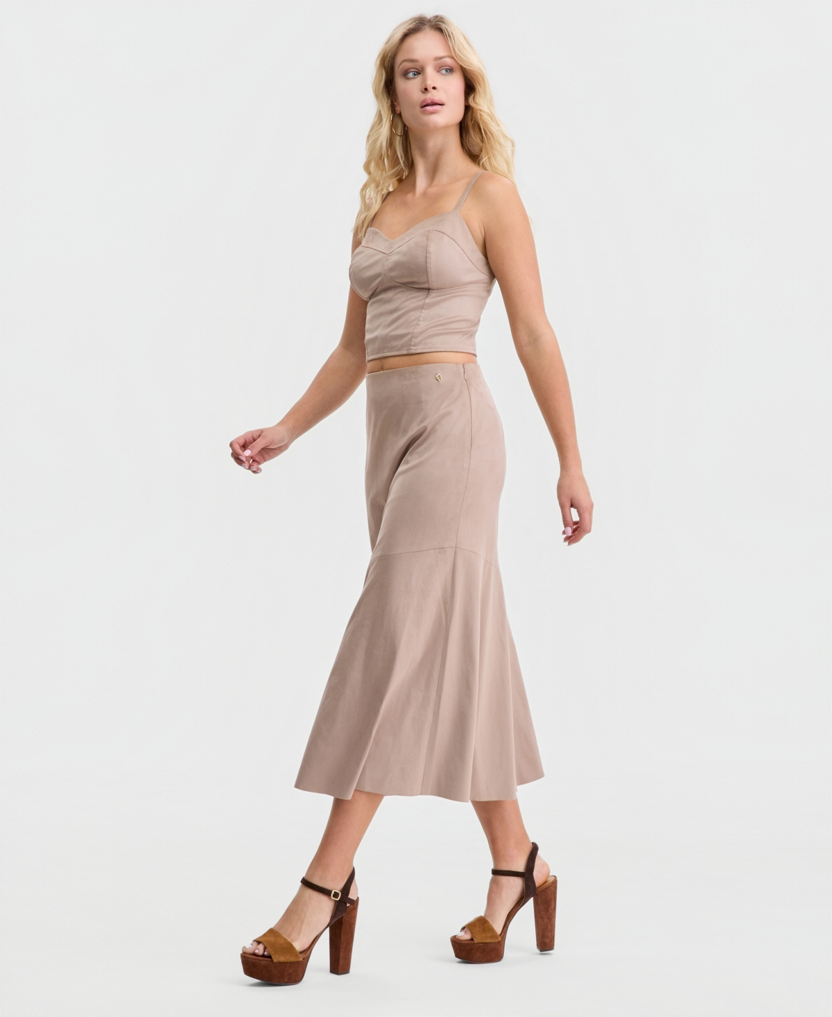 Guess Women's Nunzia Midi Skirt