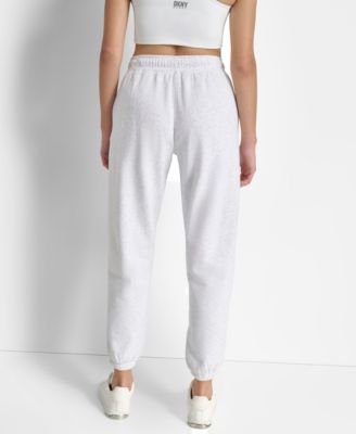 Women's Varsity Embroidered Logo Relaxed Pockets Pull-On Joggers