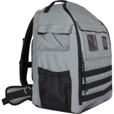 PortaBrace DJI Drone Backpack Back Pack Professional Video Equipment Case, Silver (BK-Phantom 4)